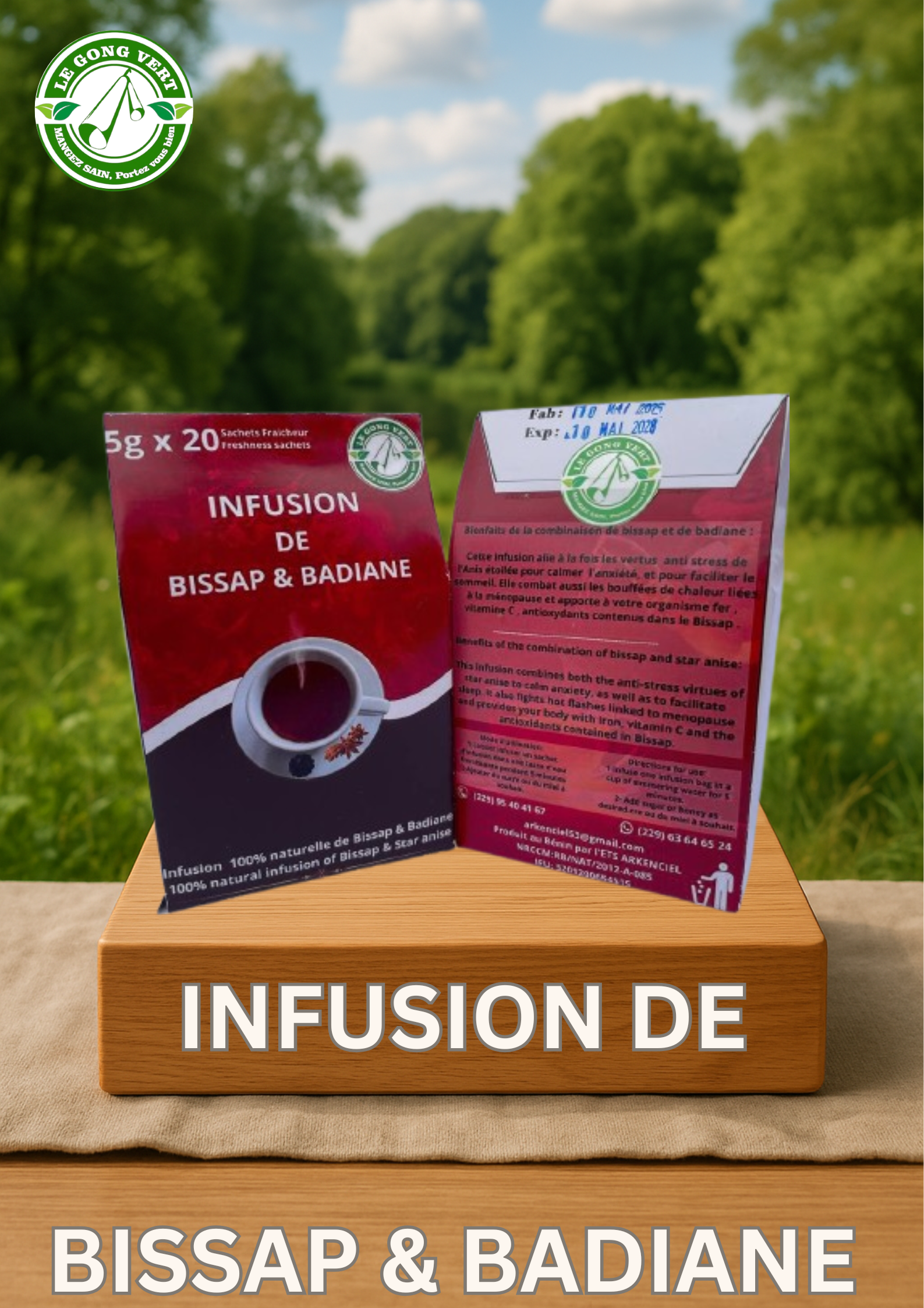 Infusion de Bissap & Badiane