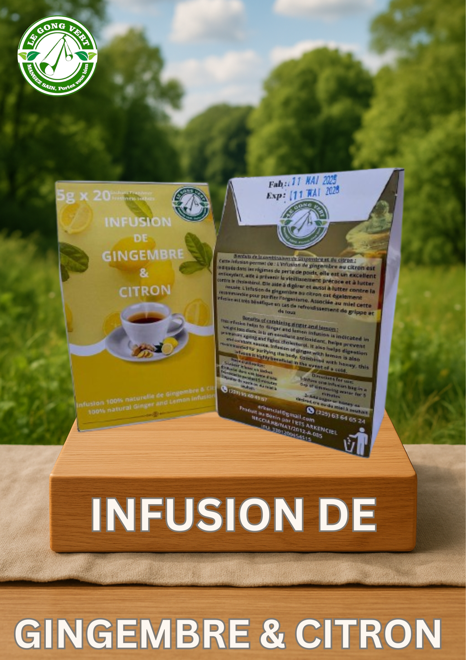 Infusion de Gingembre & Citron