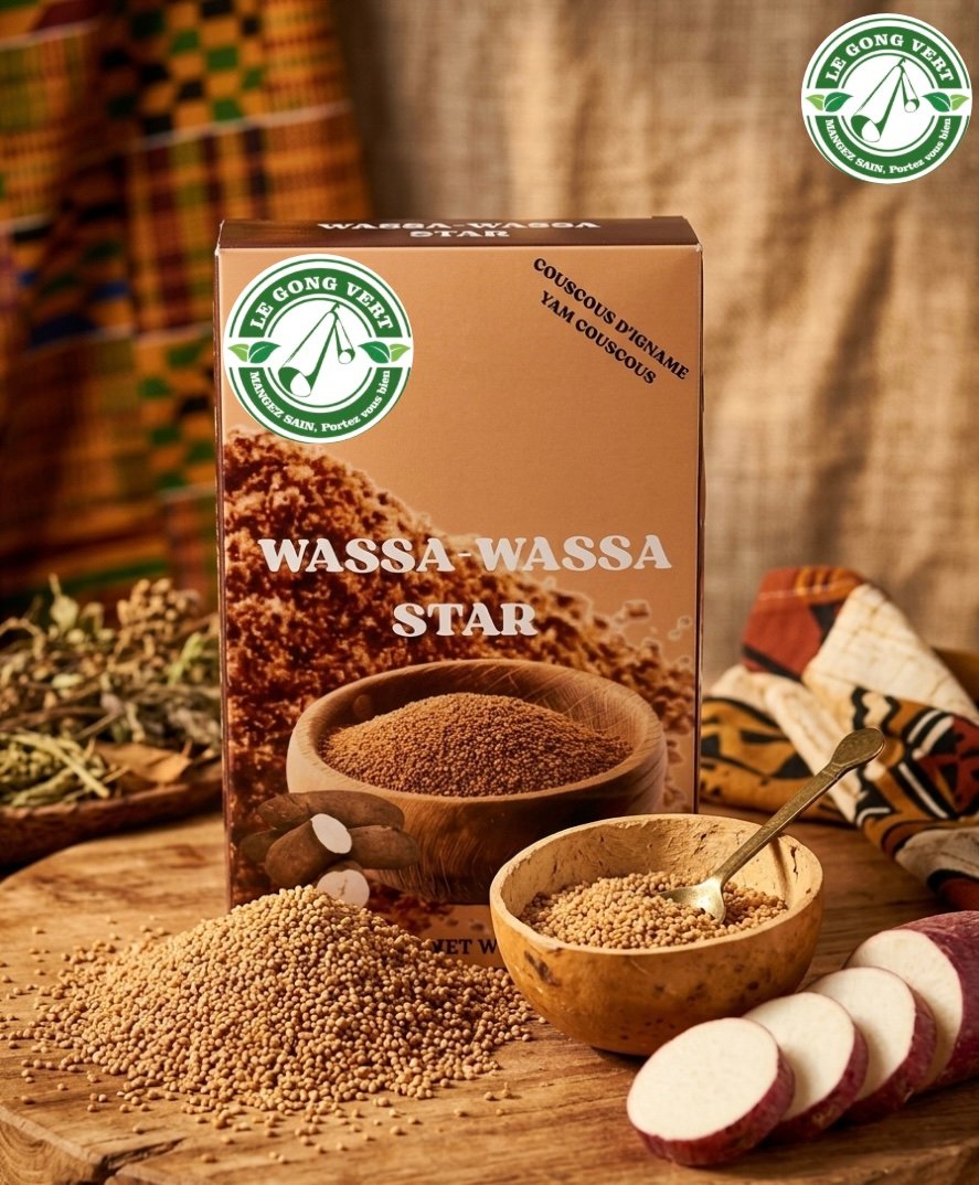 Wassa-Wassa Star – Couscous d’Igname Le Gong Vert